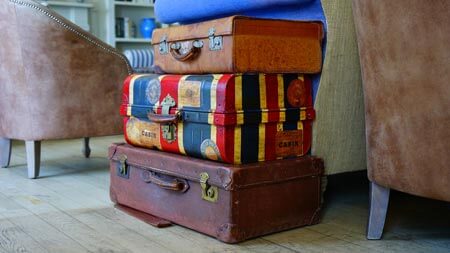 Vintage Koffer Stapel