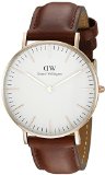 Daniel Wellington Armbanduhr Analog Quarz Leder