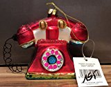 Retro Telefon Christbaumschmuck