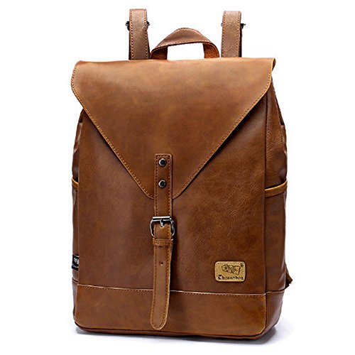 Retro PU-Leder Vintage Rucksack