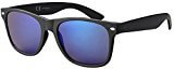 Verspiegelte UV400 Unisex Sonnenbrille Wayfarer Art