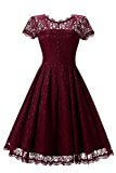 Knielanges Vintage-Kleid 50er